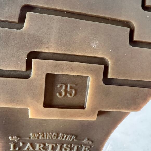 L'Artiste by Spring Step Fallinluv Leather Boot Bordeaux Multi Women 4.5-5 NWB - Picture 10 of 11